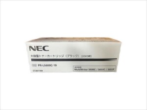 大容量トナー PR-L5600C-19 NEC ブラック